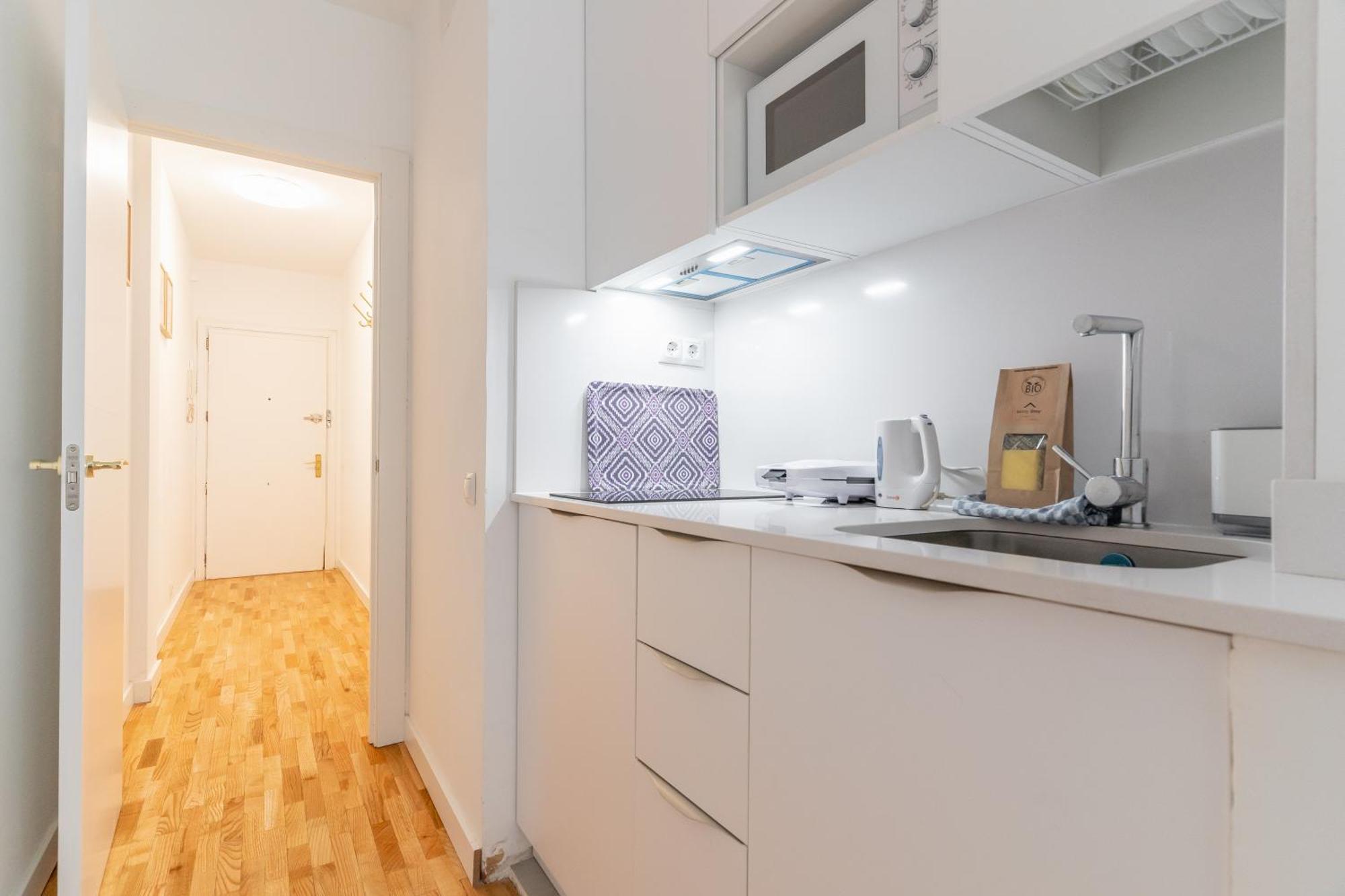 Cozy And Bright-1Bedroom 1Bathroom-Las Letras Madrid Exteriör bild